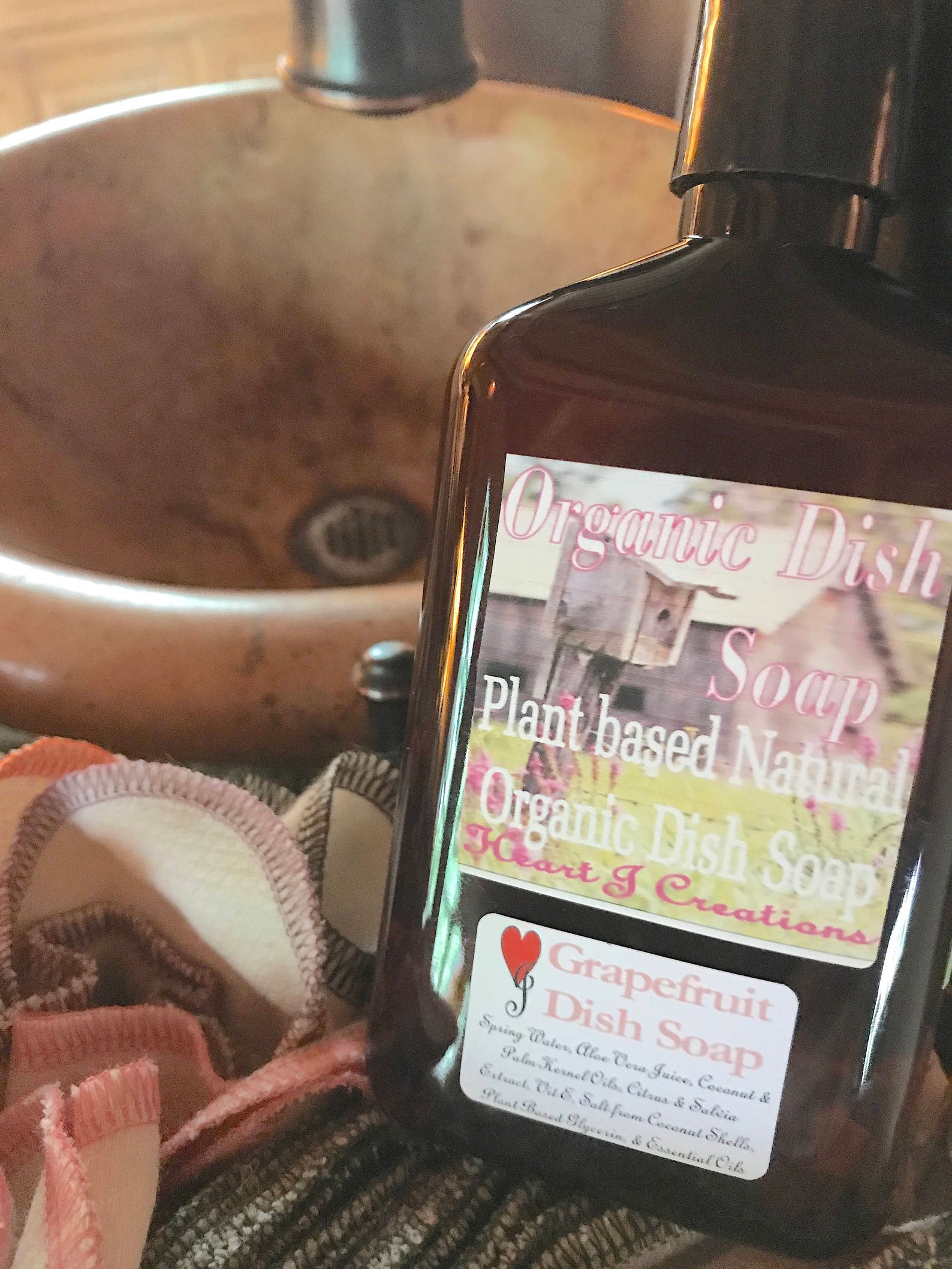 ORGANIC DISH SOAP Plant Based Etsy