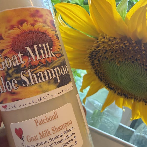 GOAT MILK ALOE Shampoo ~ You Choose the Scent