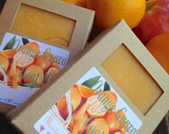 ORANGE GUAVA Goat Milk Soap