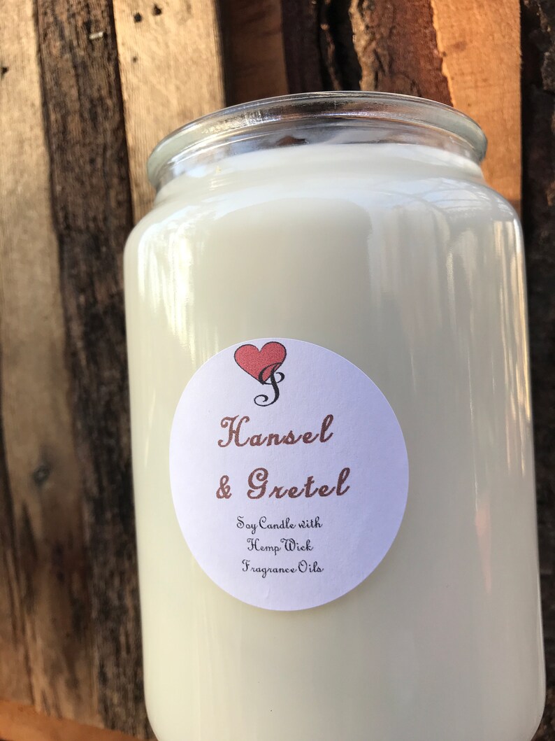 CUSTOM SCENTED 30 Oz HEMP Cotton Wick Soy Candle Etsy