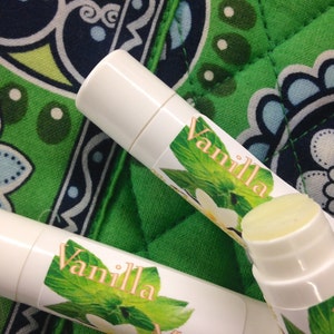 VANILLA MINT Lip Balm All Natural image 3