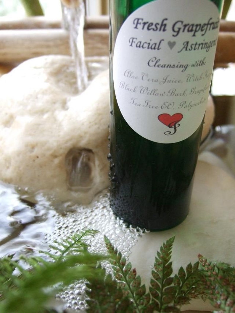 FRESH GRAPEFRUIT ASTRINGENT 4 Oz Facial Cleanser Etsy