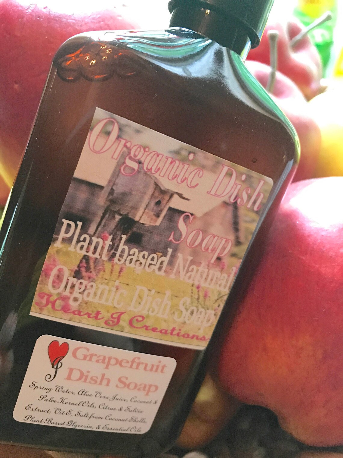 ORGANIC DISH SOAP Plant Based Etsy