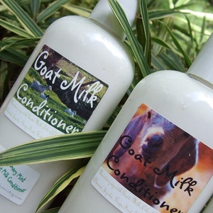 Goat Milk Conditioner All natural Creamy Goat Milk Conditioner image 5