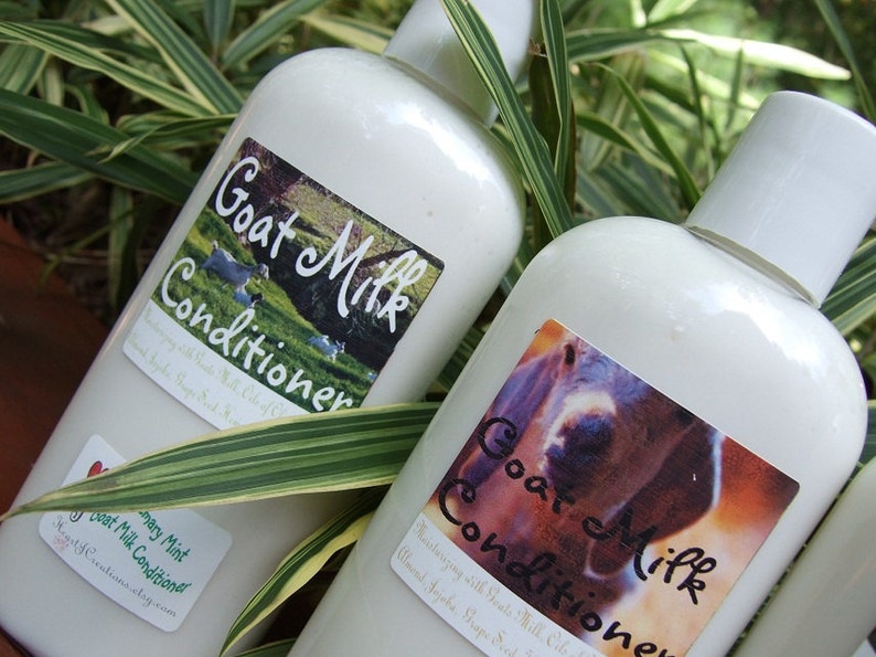 Goat Milk Conditioner All natural Creamy Goat Milk Conditioner image 5