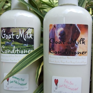 Goat Milk Conditioner All natural Creamy Goat Milk Conditioner image 3