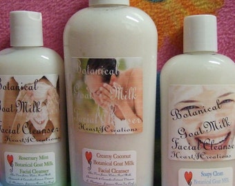 Botanical GOAT MILK Facial CLEANSER