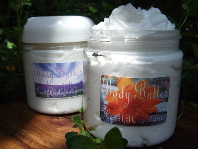 BODY BUTTER With Cocoa Butter Shea Butter You Pick Your Etsy