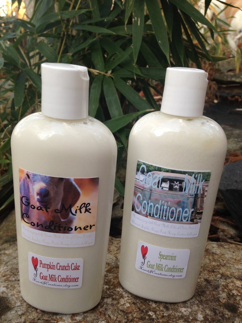 Goat Milk Conditioner All natural Creamy Goat Milk Conditioner image 2