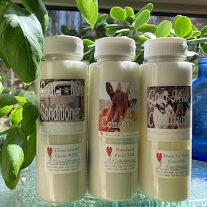 Goat Milk Conditioner ~ All natural Creamy Goat Milk Conditioner
