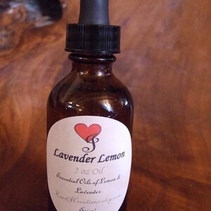 Large 2 oz Bottle of your own CUSTOMIZED Scent of Essential or Fragrance oils with EYE DROPPER image 4