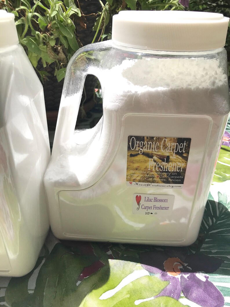 ORGANIC CARPET FRESHENER Large 4.8 Pound 96 Oz Shaker Etsy
