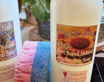 ORGANIC DISH SOAP ~ Plant Based