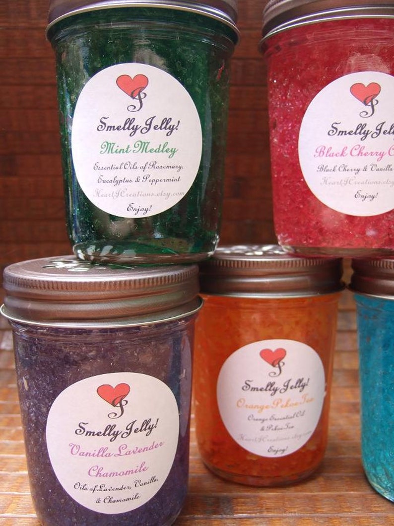 SMELLY JELLY 8 Oz You Create the UNIQUE Scent You Want It to Etsy