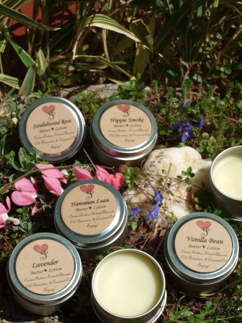 BEESWAX BUTTER LOTION / Solid Perfume With Cocoa Butter Sweet Etsy