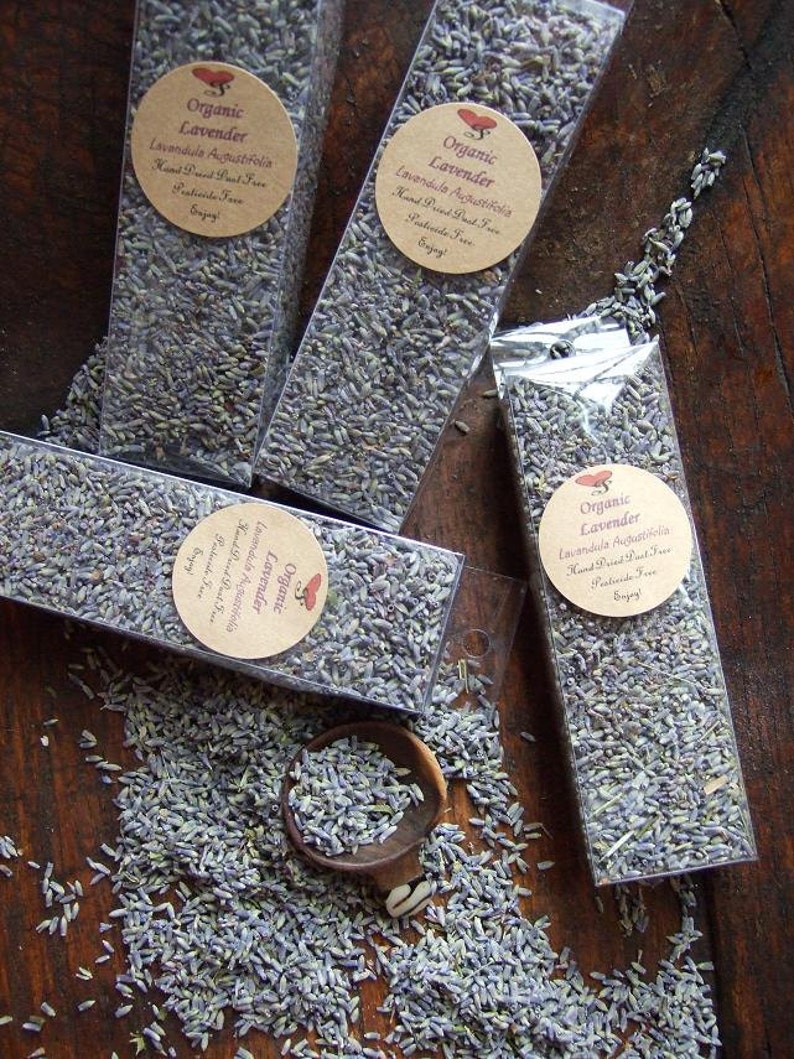 DRIED ORGANIC LAVENDER 1 1/4 Cups image 1