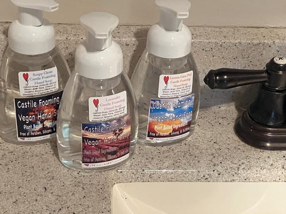 CASTILE FOAMING Hand Soap 9 oz