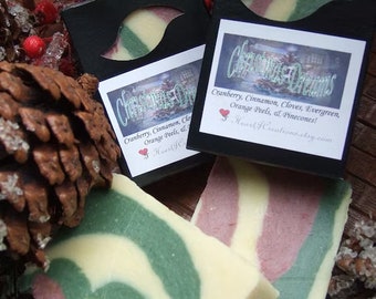 Christmas Dreams Handmade Soap Bar