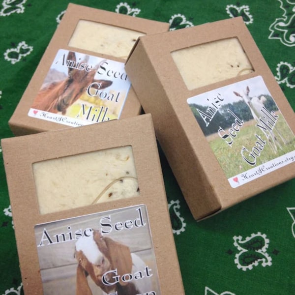 Anise Seed Goat Milk Essential Oils Soap