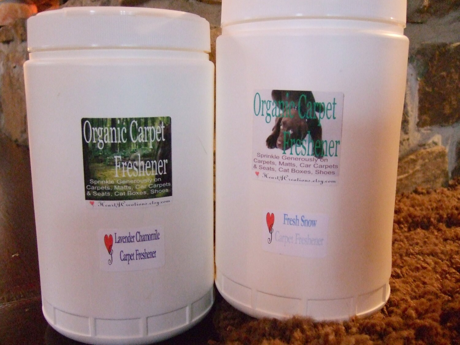 ORGANIC CARPET FRESHENER Large 4 Pound 48 oz Shaker Etsy