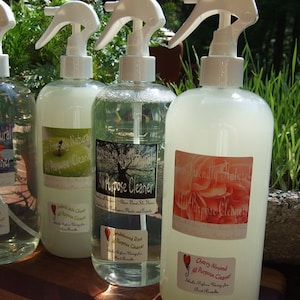 Eco-Friendly 16 Oz All Purpose Cleaner PLANT BASED You Custom Scent