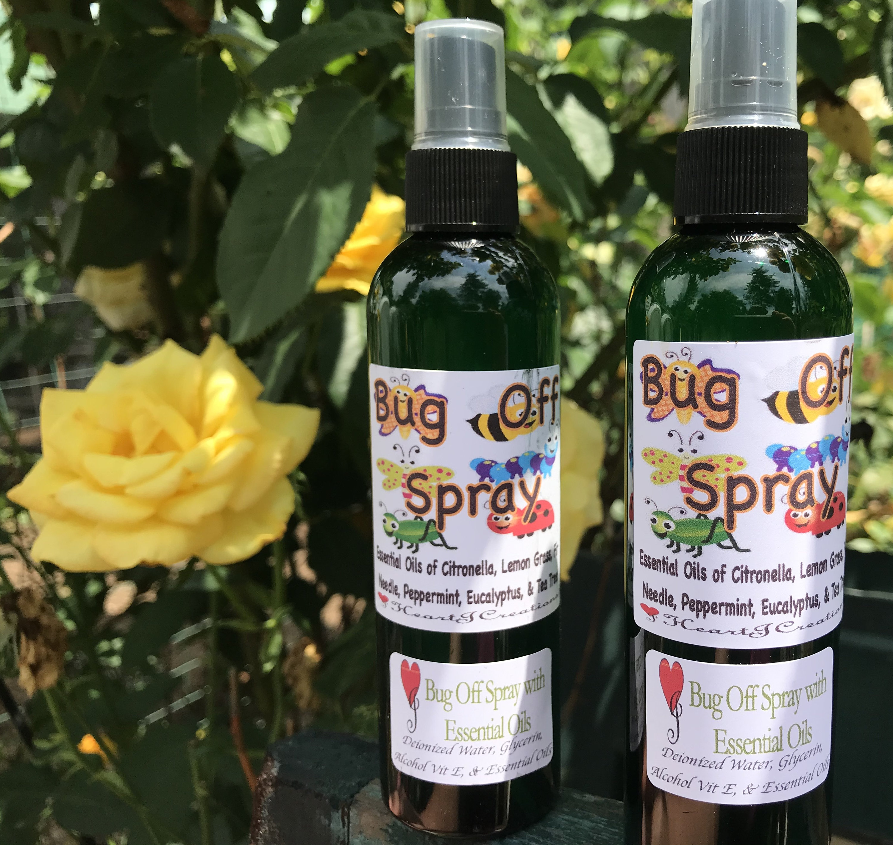 BUG OFF SPRAY / Repellent All Natural Essential Oils - Etsy