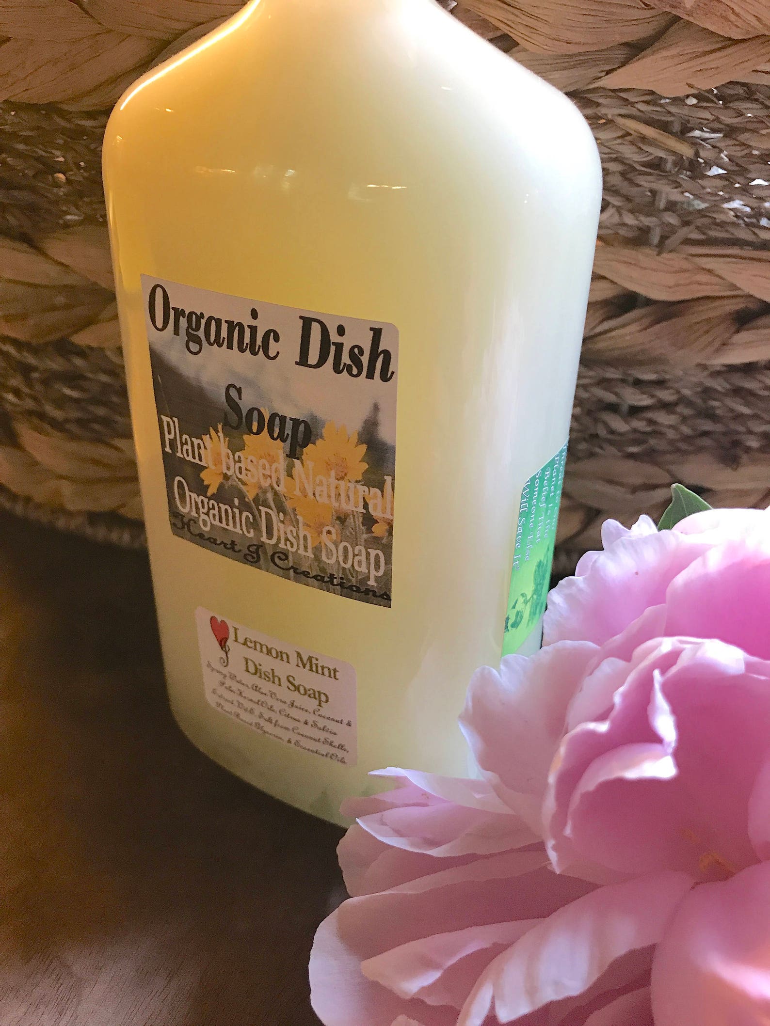 ORGANIC DISH SOAP Plant Based Etsy