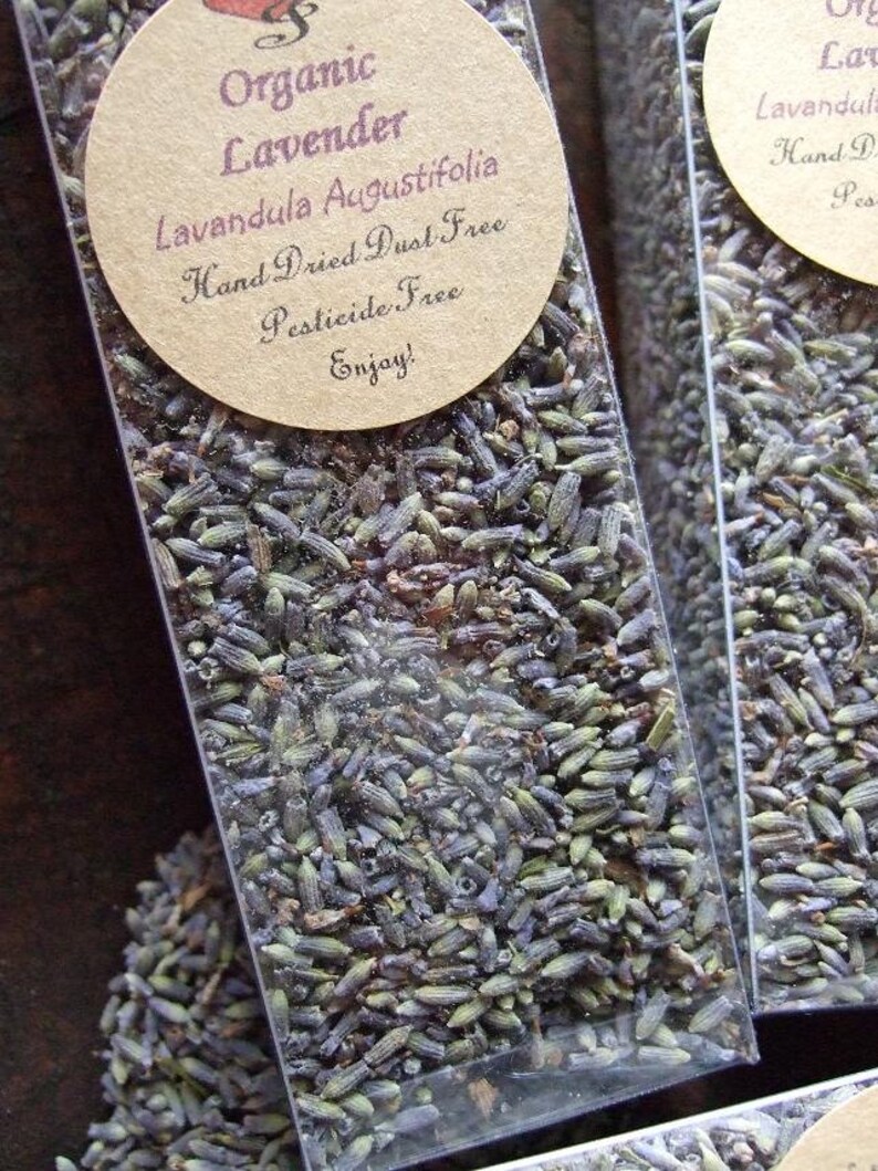 DRIED ORGANIC LAVENDER 1 1/4 Cups image 3