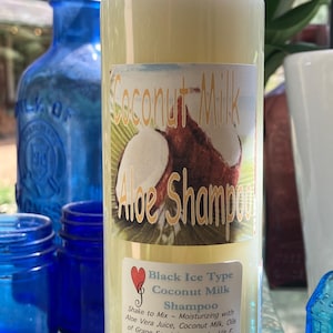 COCONUT MILK ALOE Shampoo ~ You Custom Scent