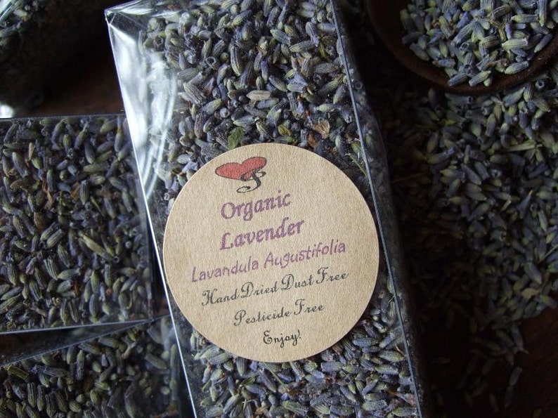 DRIED ORGANIC LAVENDER 1 1/4 Cups image 2