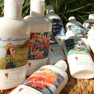 GOAT MILK LOTION 4 oz Size