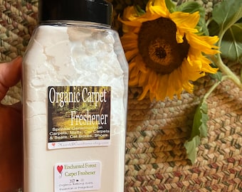 ORGANIC CARPET FRESHENER ~ 32 oz Shaker Container ~ You Choose The Scent