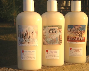 GOAT MILK ALOE Shampoo ~ You Choose the Scent