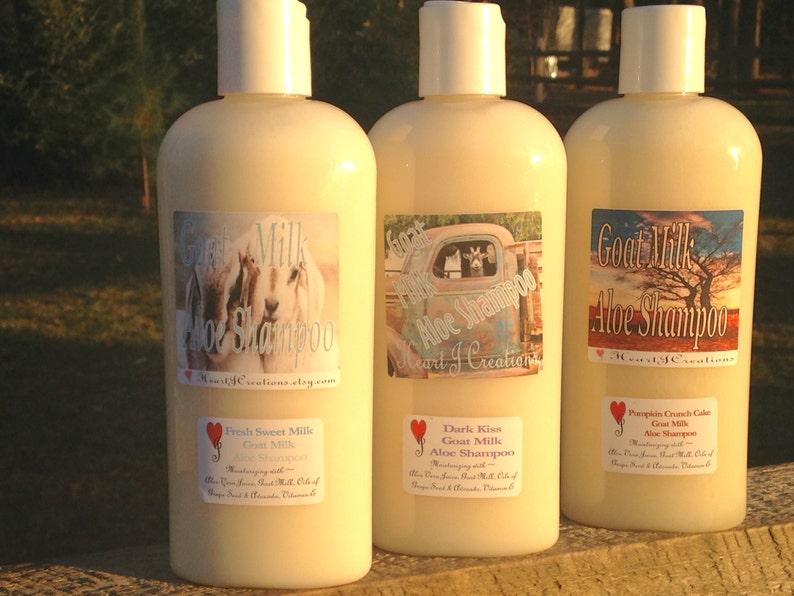 GOAT MILK ALOE Shampoo You Choose the Scent image 1