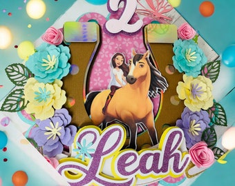 Topper de pastel inspirado en el espíritu.