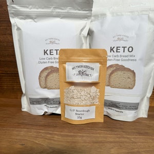 Keto gluten free bread mixes sourdough starter