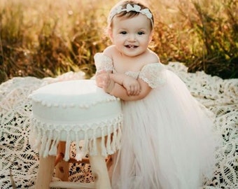 Smash The Cake Outfit, First Birthday Party Dress, Girls Special Occasion Dress, Family Photoshoot, Baptism Gown, Infant Baby Christening