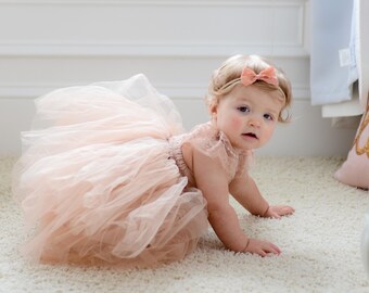 baby dress with tulle