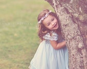 Reserved for vickipauline Blush colour Topkapi Flower Girl Dress French lace chiffon and silk tulle dress for baby girl Flower girl dress