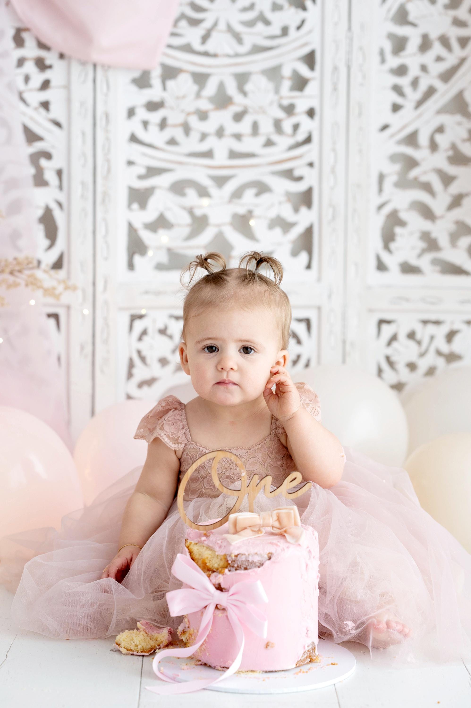 first birthday tulle dress Cute Baby Girl Baptism Dress Toddler First Birthday Party Princess Dress