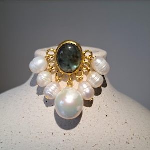 Round Pearl Dangle Earrings, Natural Pearl Design Earrings, Round Pearl Earrings, Real Pearl Gold Earrings