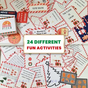 Printable Elf Kit 24 Days Bundle – Christmas Elf Props, Activities ...