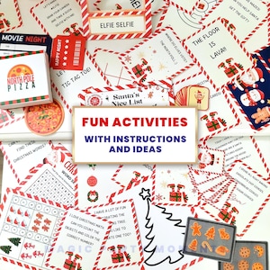 Printable Elf Kit 24 Days Bundle – Christmas Elf Props, Activities ...