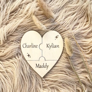 Customizable wooden magnet