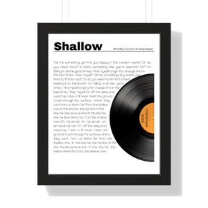 Custom Song Lyric Art Vinyl Wall Decor – Personalized Music Gift for Music Lovers, Unique Vinyl Record Typography Poster