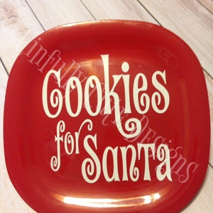 Cookies for Santa plate image 3