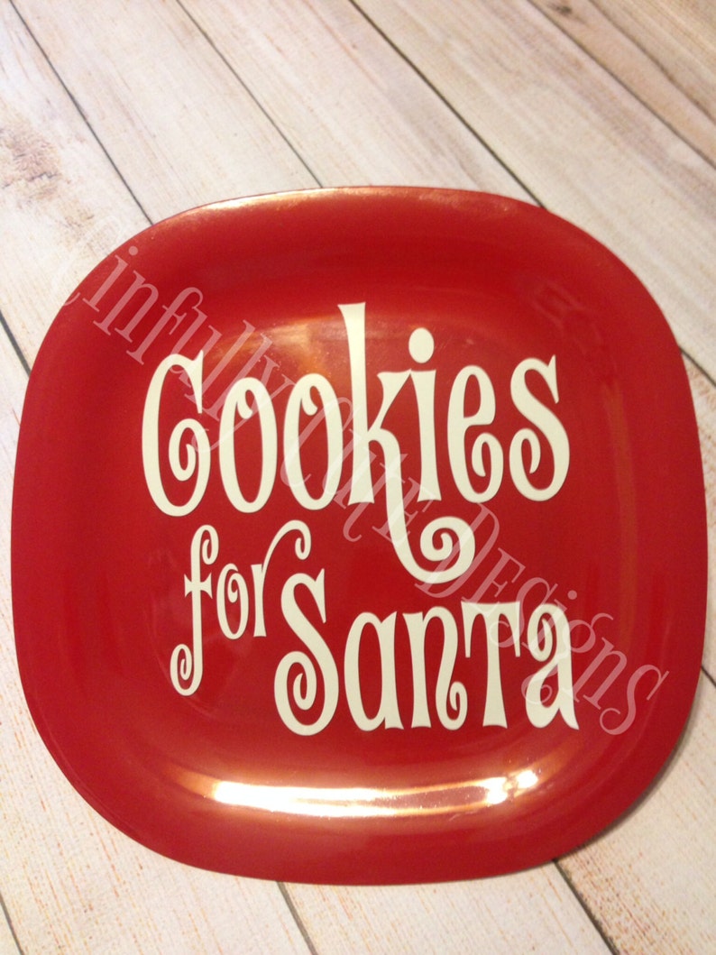 Cookies for Santa plate image 3