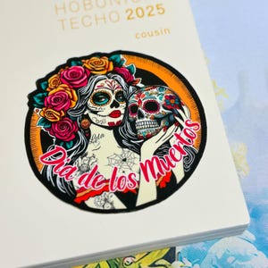 Dia de los Muertos Sticker, La Calavera Catrina, Tattoo Mexican Art, OG Journal Decal image 10