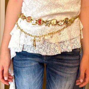 Heart Chain Waist Belt - Etsy display picture 2
