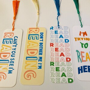Colorful Bookmarks
